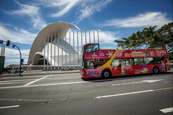 Bus tourisitique de Santa Cruz de Tenerife