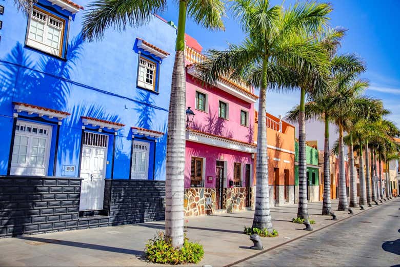 Las coloridas calles del centro de Santa Cruz de Tenerife