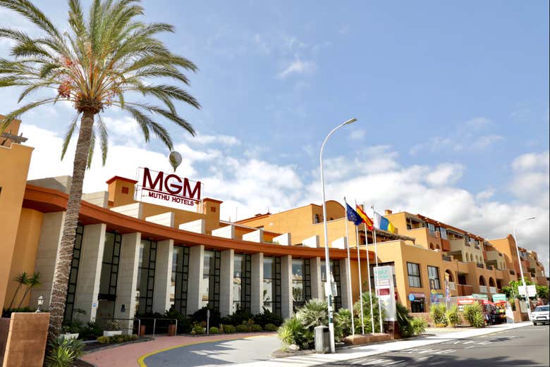 Entrada al Grand Muthu Golf Plaza Hotel & Spa