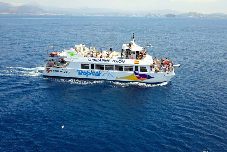Naviguez dans la mer Méditerranée majorquine