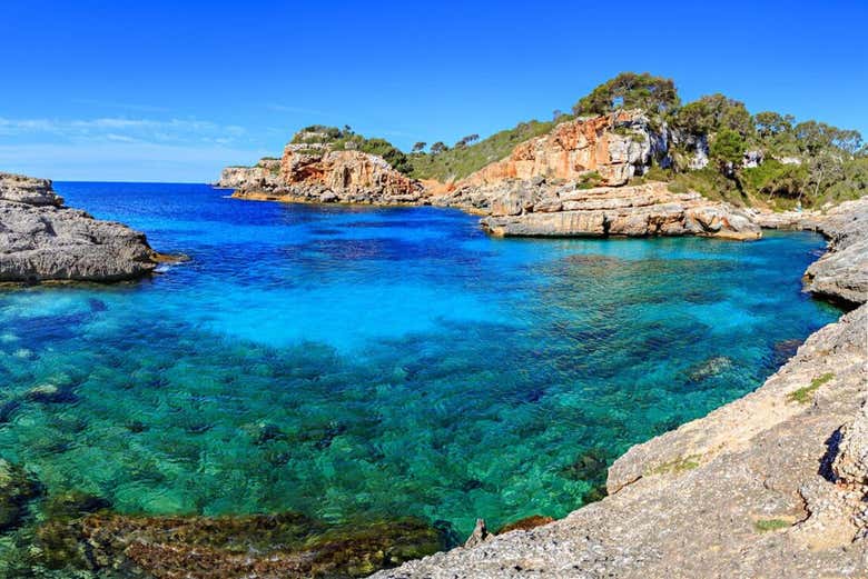 Paisajes mediterráneos de cala Egos