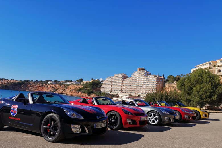 Carros esportivos em Mallorca