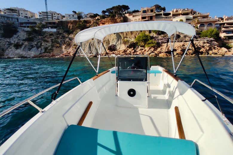 La coperta della barca