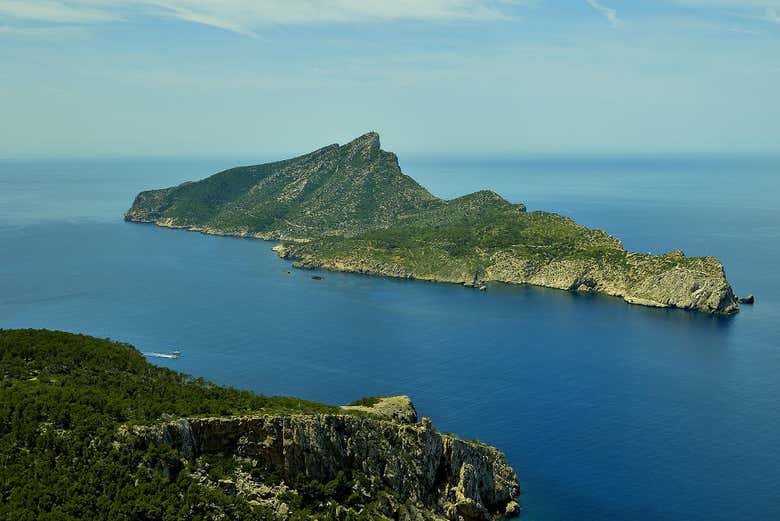 Ilha Dragonera, na costa oeste de Mallorca