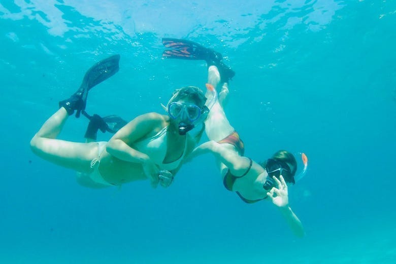 Snorkeling aux Îles Malgrats