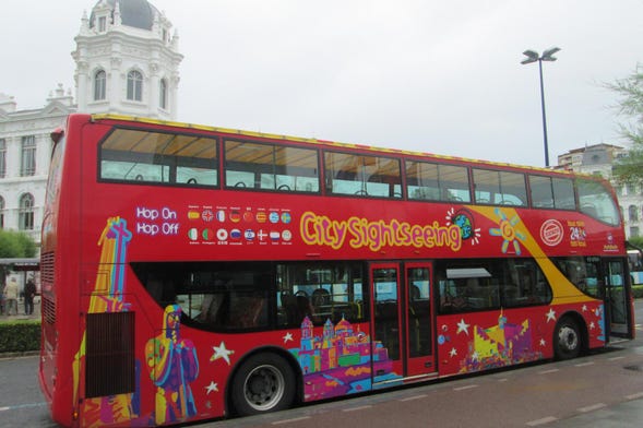 Autobús turístico de Santander