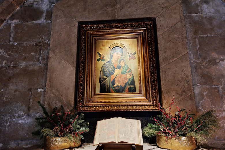 Altar da igreja do Cristo