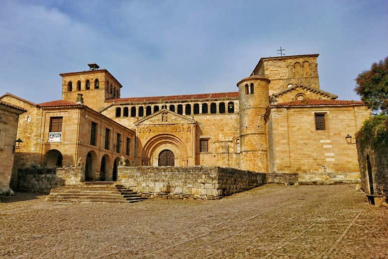 Disfrutando de la visita a Santillana del Mar