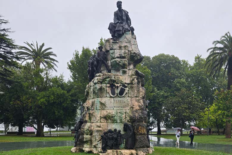 Sculpture à Pereda à Santander