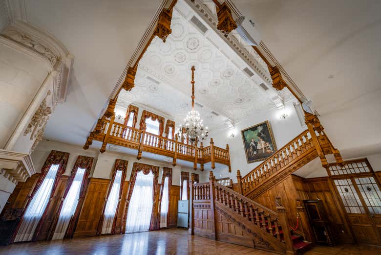 Interior del Palacio de la Magdalena