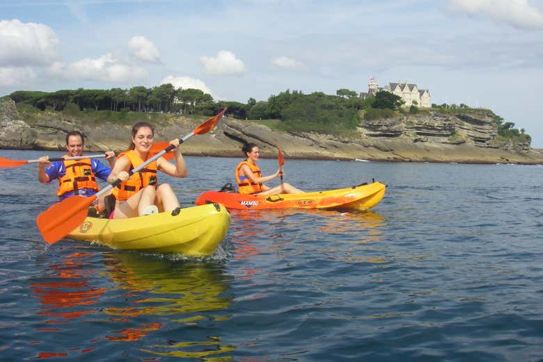 Profitez de la balade en kayak