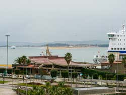 Día lluvioso en Santander