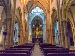 Interior de la catedral