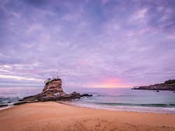 Playa del Camello al atardecer