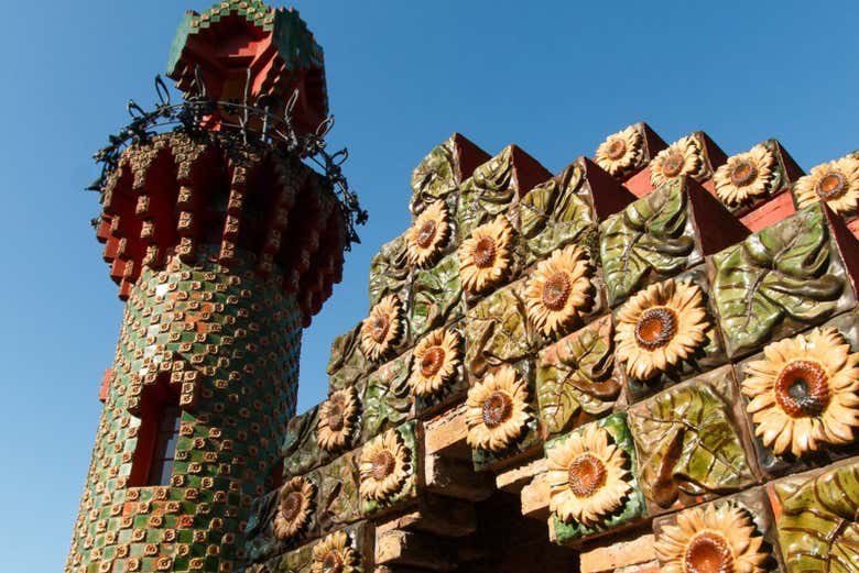 La torre del Capricho de Gaudí