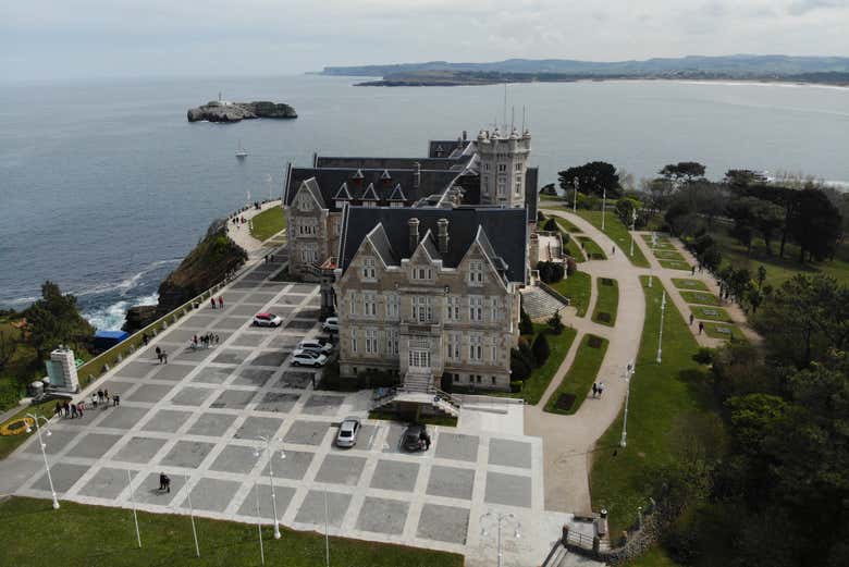 Vista panorámica del Palacio