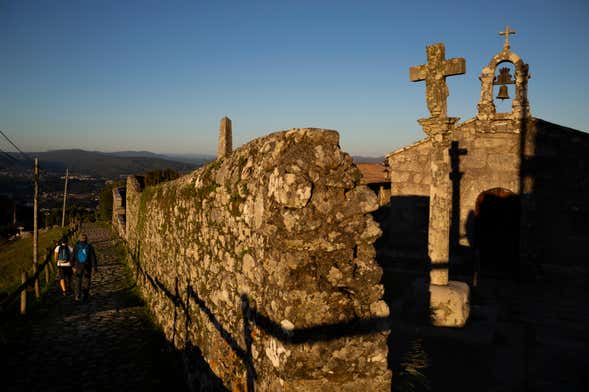 Excursão a Baiona e o monte de Santa Tecla