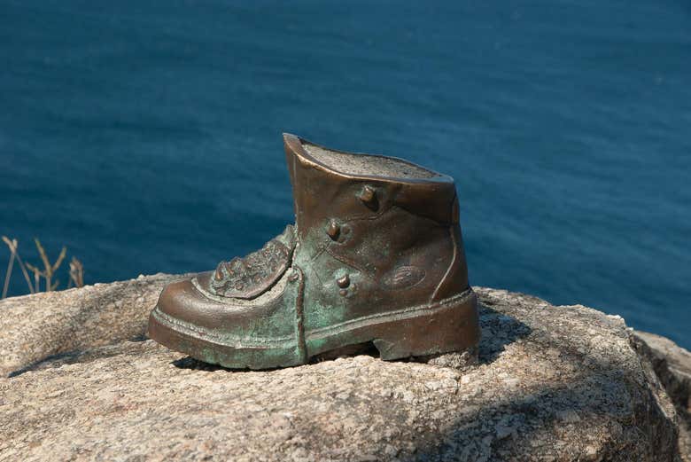 A sculpture that pays tribute to pilgrims