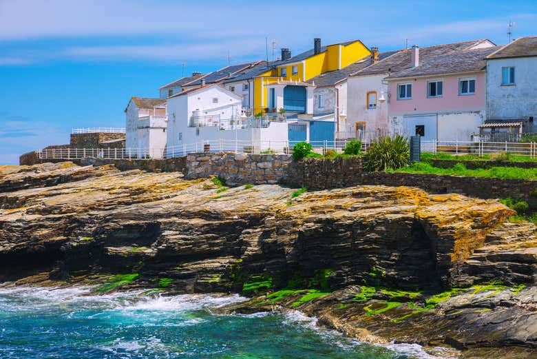 Maisons de marins à Rinlo