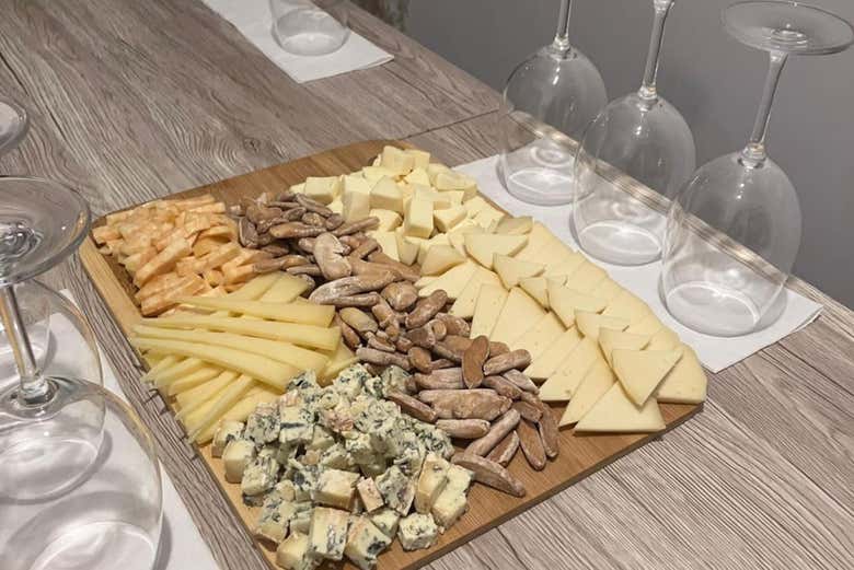 varidad de cinco quesos Gallegos