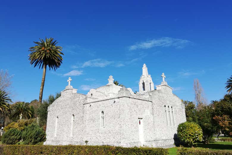 Capela das Conchas, na ilha de La Toja