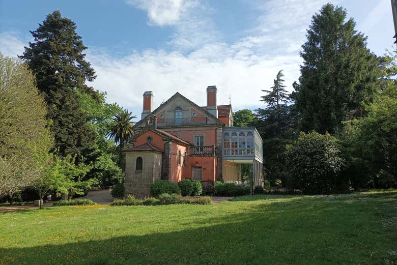 Recorriendo la finca Simeón