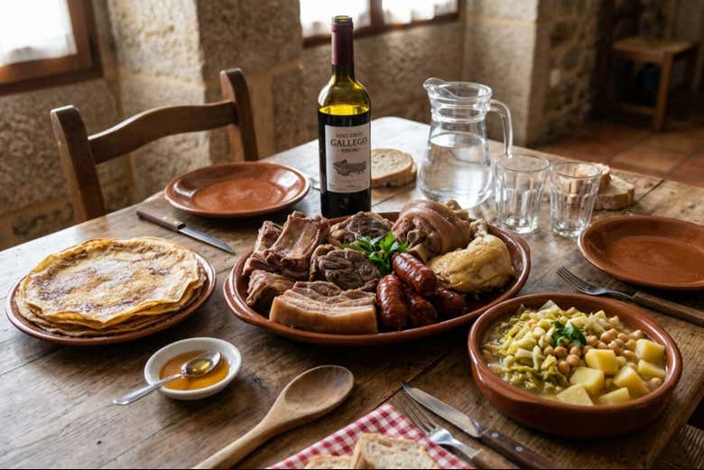 Comida tradicional gallega