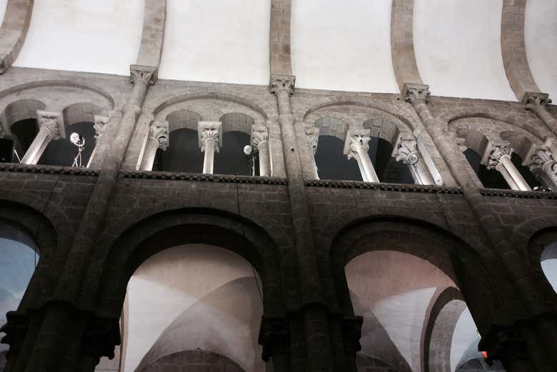 Intérieur de la cathédrale de Saint-Jacques-de-Compostelle
