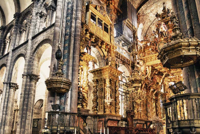 Visite privée de la cathédrale de Saint-Jacques-de-Compostelle