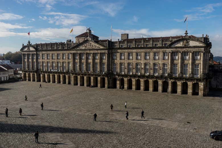 Palacio de Rajoy, sede del Ayuntamiento de Santiago