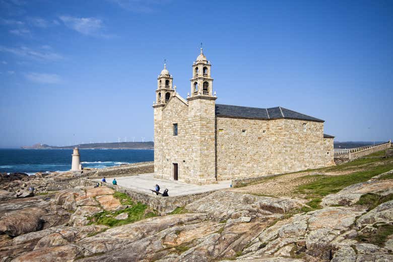 Santuario de la Virgen da Barca, en Muxía