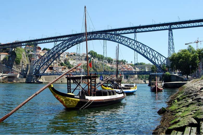 Pont Dom-Luís sur les fleuves du Douro