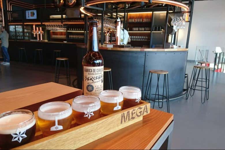 Probaremos las cervezas de Estrella Galicia