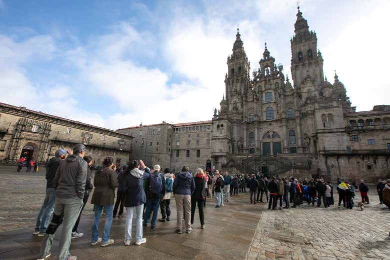 ¡Bienvenidos al casco antiguo de Santiago de Compostela!