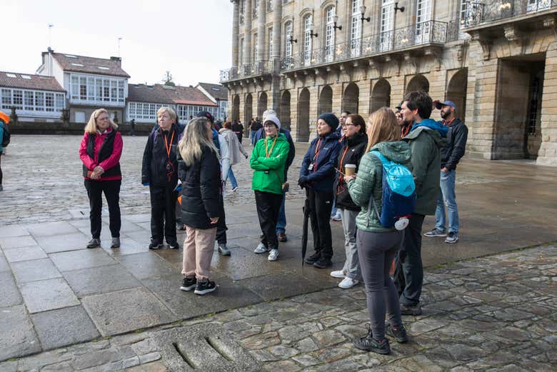 Visitaréis Santiago en grupo reducido