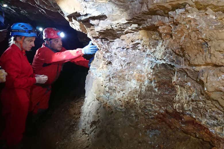 Conociendo las minas de Udias