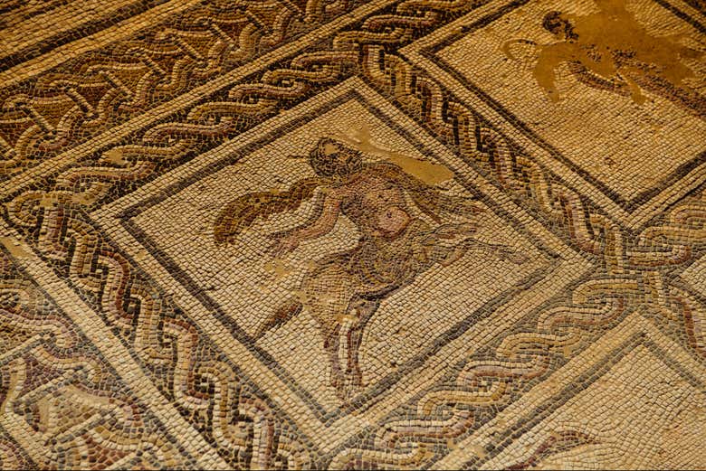 Detalle de un mosaico