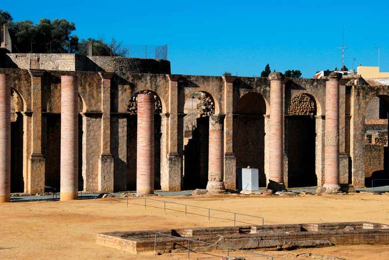 The ancient ruins of Santiponce