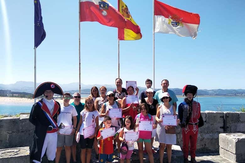 Profitez de la visite de la Santoña napoléonienne