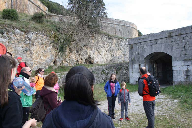 A stop before continuing the visit