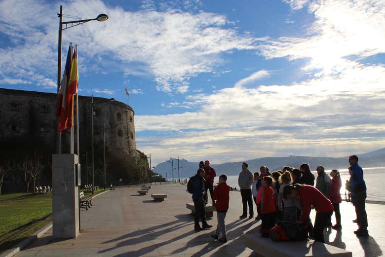 Visit to the Fort of San Carlos