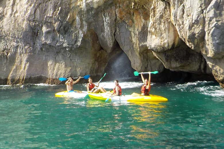Kayak à Santoña