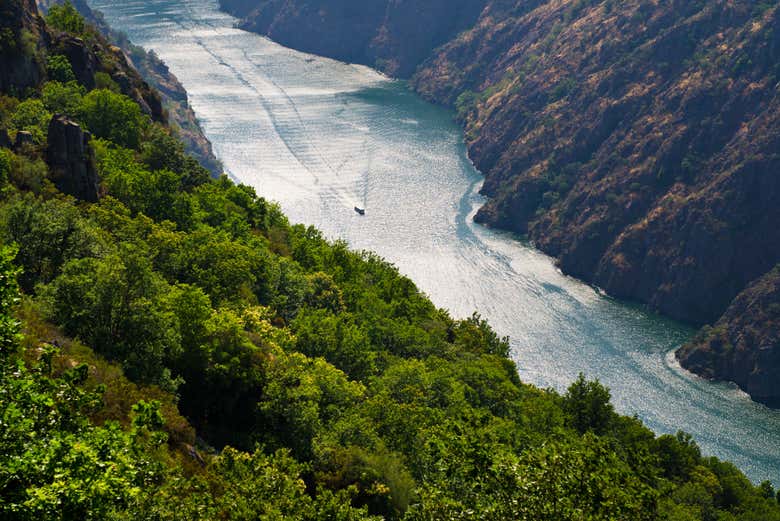 Navegando por los cañones del río Sil