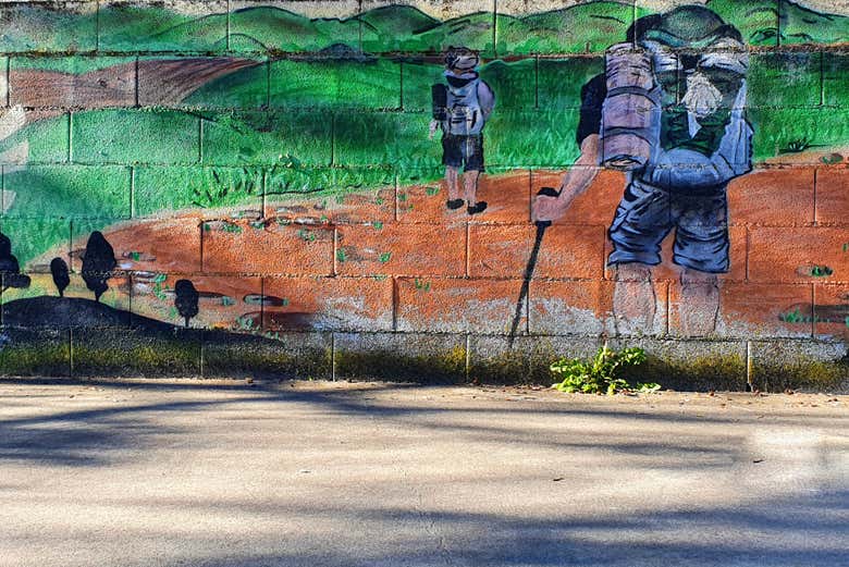Avistando murais de street art