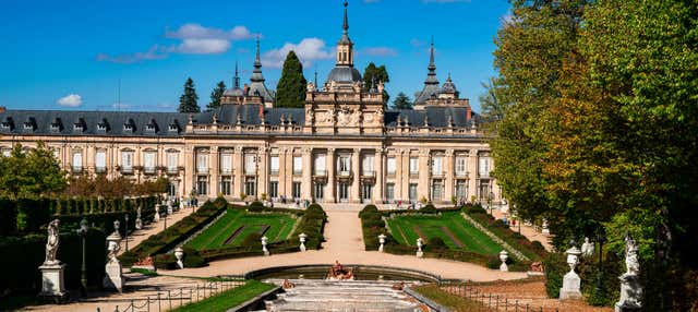 Entrada al Palacio Real de La Granja de San Ildefonso