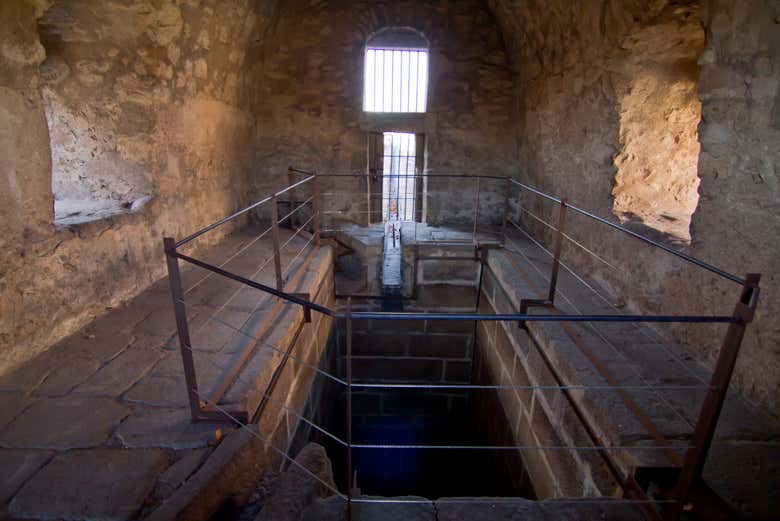 Visitando el desarenador de San Gabriel