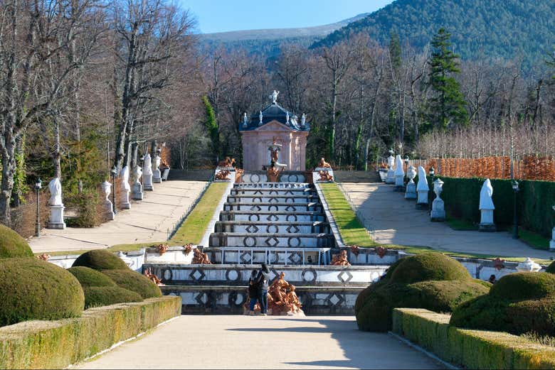 Una passeggiata nei giardini del Palazzo La Granja