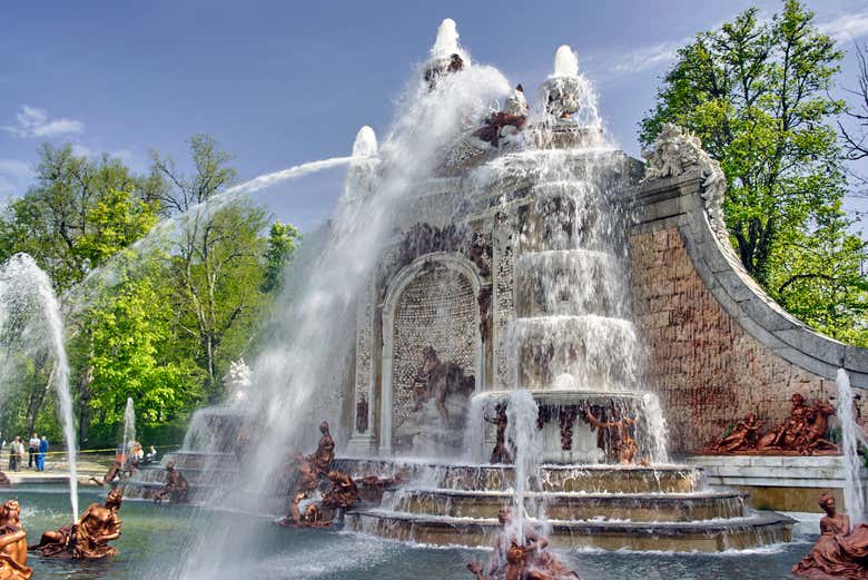 Fontana dei Bagni di Diana, nel Palazzo della Granja