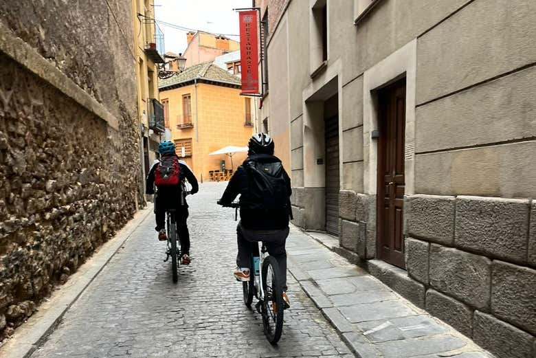 Nel centro di Segovia