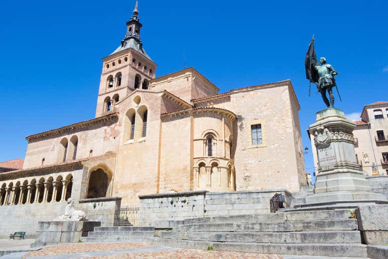 Visitando la plaza de San Martín